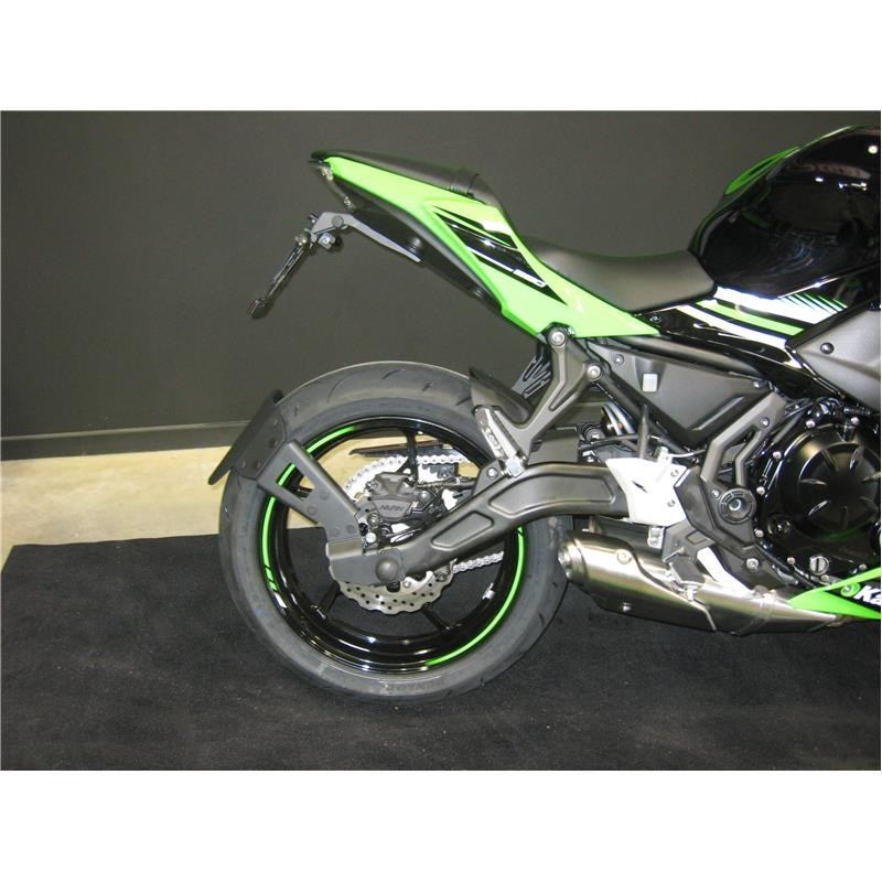 Bavette garde-boue arrière anti-saleté Kawasaki Ninja 650